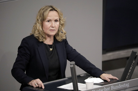 10. Sitzung des Deutschen Bundestages in Berlin