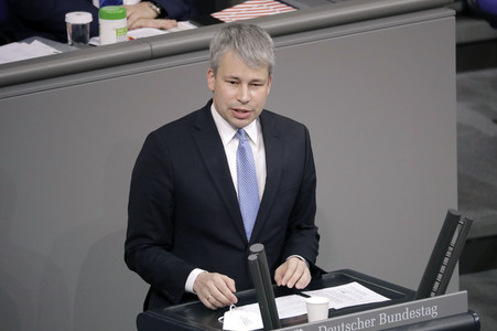10. Sitzung des Deutschen Bundestages in Berlin