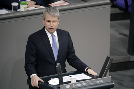 10. Sitzung des Deutschen Bundestages in Berlin