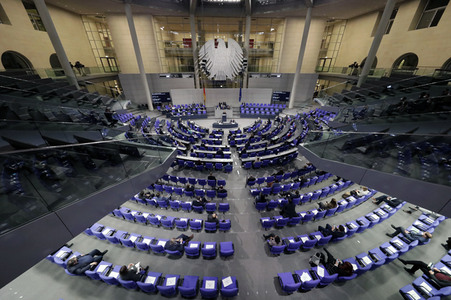 10. Sitzung des Deutschen Bundestages in Berlin