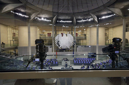 10. Sitzung des Deutschen Bundestages in Berlin