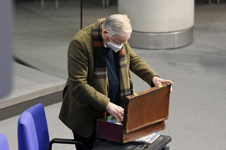 10. Sitzung des Deutschen Bundestages in Berlin