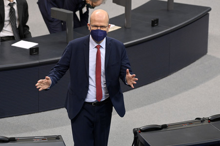 10. Sitzung des Deutschen Bundestages in Berlin