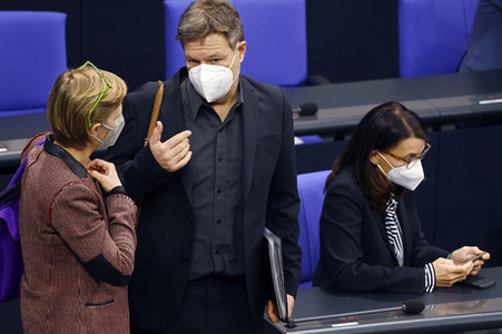 10. Sitzung des Deutschen Bundestages in Berlin