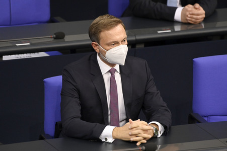 10. Sitzung des Deutschen Bundestages in Berlin