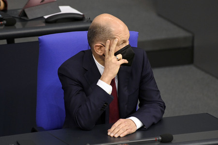 10. Sitzung des Deutschen Bundestages in Berlin