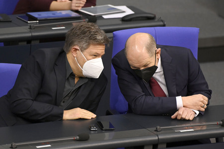 10. Sitzung des Deutschen Bundestages in Berlin