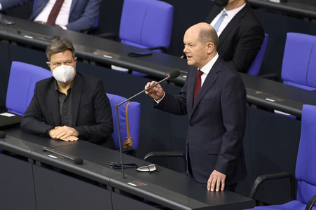 10. Sitzung des Deutschen Bundestages in Berlin