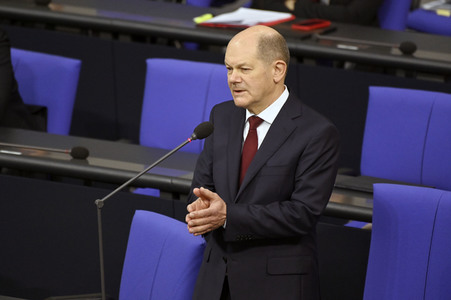 10. Sitzung des Deutschen Bundestages in Berlin