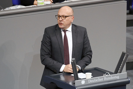 10. Sitzung des Deutschen Bundestages in Berlin
