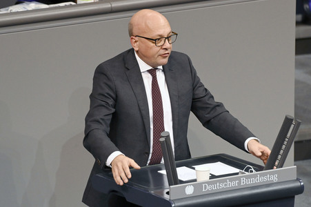 10. Sitzung des Deutschen Bundestages in Berlin