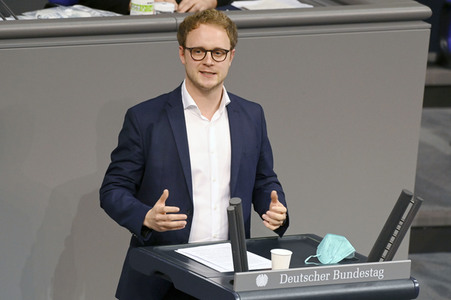 10. Sitzung des Deutschen Bundestages in Berlin