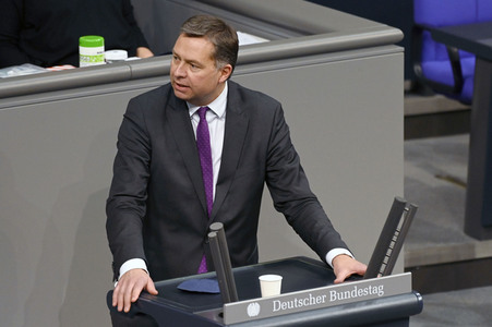10. Sitzung des Deutschen Bundestages in Berlin