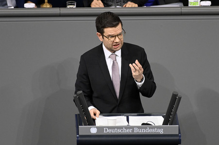 10. Sitzung des Deutschen Bundestages in Berlin