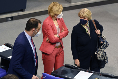 11. Sitzung des Deutschen Bundestages in Berlin