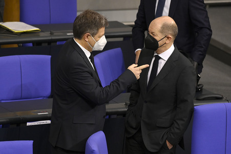 11. Sitzung des Deutschen Bundestages in Berlin