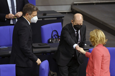 11. Sitzung des Deutschen Bundestages in Berlin