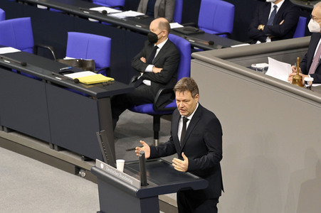 11. Sitzung des Deutschen Bundestages in Berlin