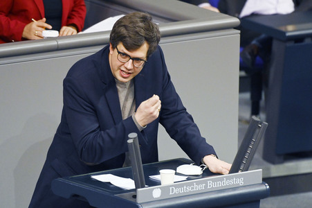 11. Sitzung des Deutschen Bundestages in Berlin