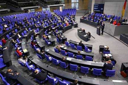 11. Sitzung des Deutschen Bundestages in Berlin