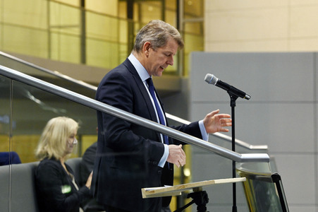 11. Sitzung des Deutschen Bundestages in Berlin