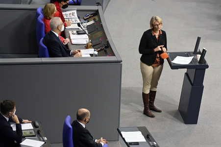 11. Sitzung des Deutschen Bundestages in Berlin