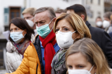 Malu Dreyer besucht Wiederaufbauarbeiten in Schuld
