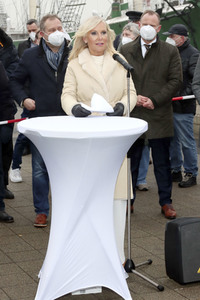 Einweihung der Jan-Fedder-Promenade in Hamburg
