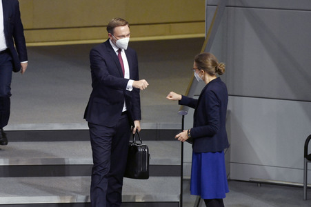 12. Sitzung des Deutschen Bundestages in Berlin