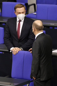 12. Sitzung des Deutschen Bundestages in Berlin