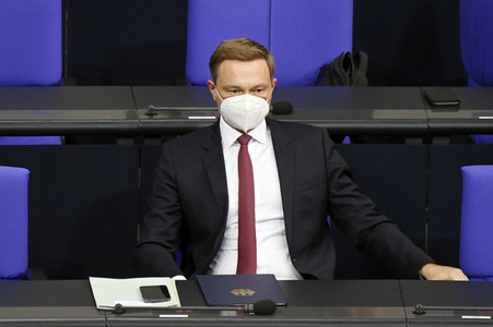 12. Sitzung des Deutschen Bundestages in Berlin