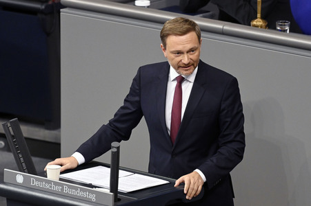 12. Sitzung des Deutschen Bundestages in Berlin