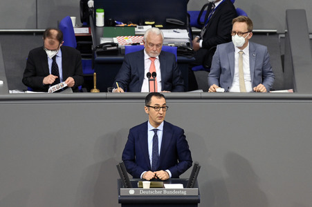 12. Sitzung des Deutschen Bundestages in Berlin