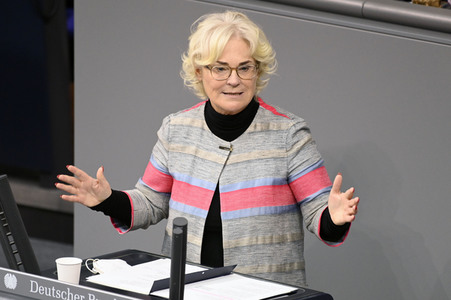 12. Sitzung des Deutschen Bundestages in Berlin