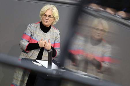 12. Sitzung des Deutschen Bundestages in Berlin