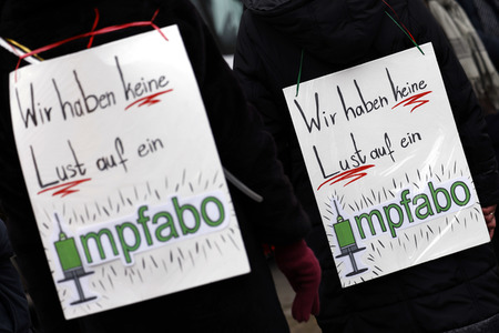 Coronademo in Düsseldorf