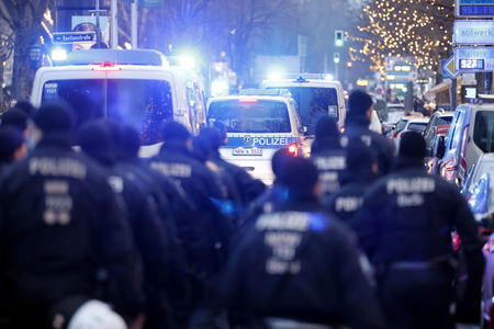 Coronademo in Düsseldorf