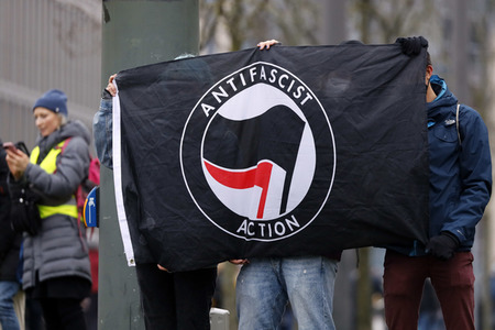 Coronademo in Düsseldorf