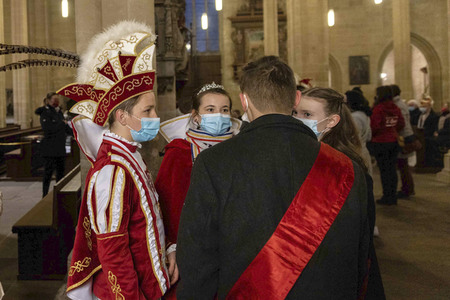 Karnevalistischer Gottesdienst in Erfurt