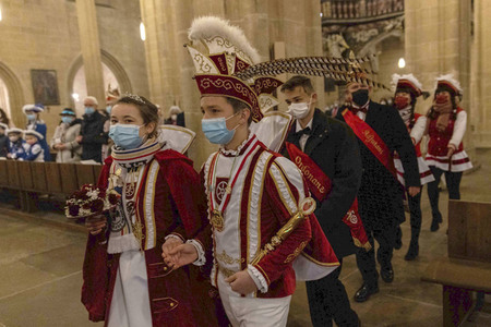 Karnevalistischer Gottesdienst in Erfurt
