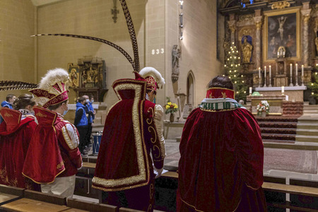 Karnevalistischer Gottesdienst in Erfurt