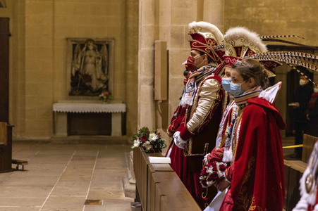 Karnevalistischer Gottesdienst in Erfurt