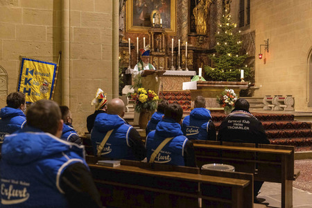 Karnevalistischer Gottesdienst in Erfurt