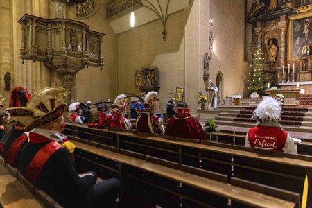 Karnevalistischer Gottesdienst in Erfurt
