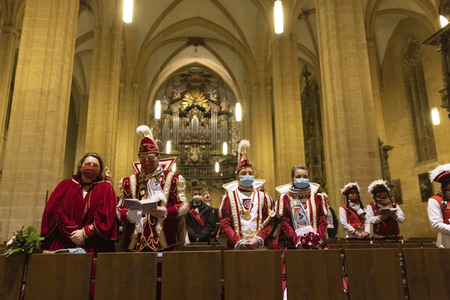 Karnevalistischer Gottesdienst in Erfurt