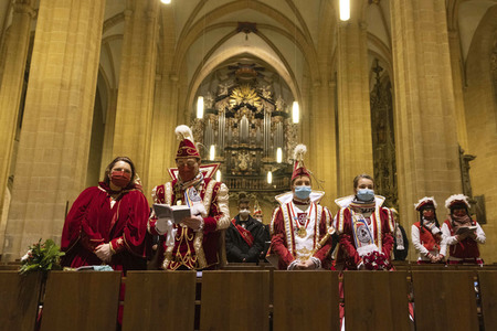 Karnevalistischer Gottesdienst in Erfurt