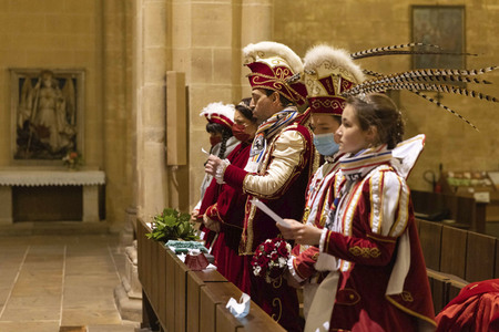 Karnevalistischer Gottesdienst in Erfurt
