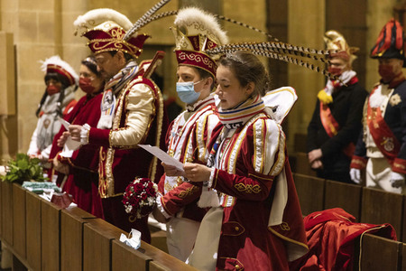 Karnevalistischer Gottesdienst in Erfurt