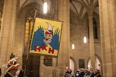 Karnevalistischer Gottesdienst in Erfurt