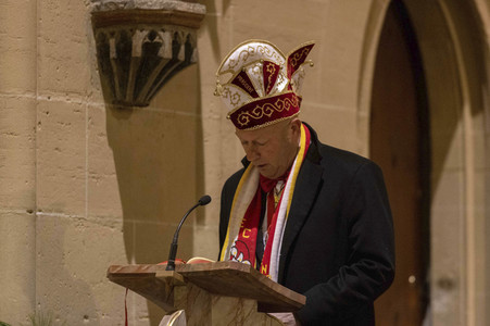 Karnevalistischer Gottesdienst in Erfurt